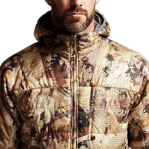 High Quality Winter Men's Waterproof Windproof Breathable Polyester/Cotton Hunting Jackets with Custom Branding - Product Image 5