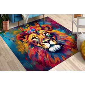 Tapis imprimé - Design moderne unique pour la décoration de bureau ou de maison, tapis fin non tissé - Product Image 3