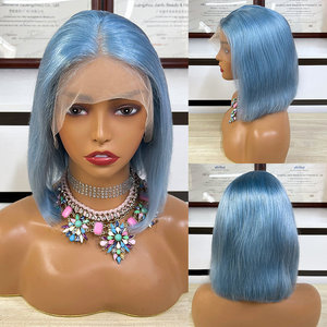 100% วิกผมแท้ของมนุษย์ทำสีตรงสีแดงมีหลายตัวเลือกความยาว10 "12" 16 "30" 32 "40" - Product Image 6