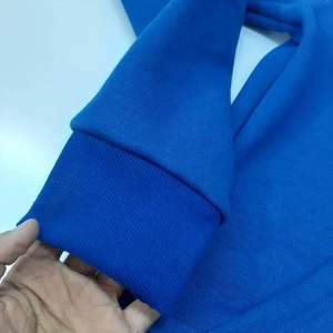 OEM marca privada transpirable pulóver Sudadera con capucha de punto para los hombres 380 GSM algodón polar personalizado de fábrica - Product Image 4