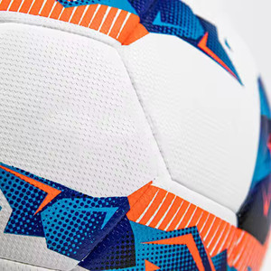 Ballon de football de niveau match de haute qualité avec vessie renforcée et cuir PU pour un excellent contrôle de vol équilibre de rebond - Product Image 5