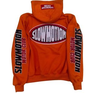 Sweats à capuche épais 100% coton de haute qualité pour hommes avec impression de logo personnalisé - Product Image 3