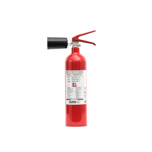 Extincteur portable CO2 de haute qualité EMME ANTINCENDIO 23020-74 2 kg Fabriqué en Italie Certifié EN 3-7 - Product Image 4