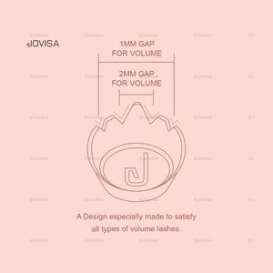 Soporte de pegamento Easy Faning Soporte adhesivo para pestañas Soporte de pegamento de corona - Product Image 1