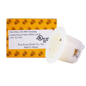 Salida con brida NEMA 20A 480V AC - Product Image 6