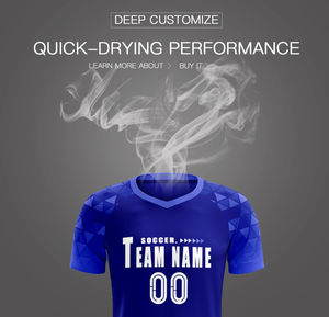 Camisetas y Pantalones Cortos de Fútbol para Hombre al por Mayor, Ropa Deportiva de Equipo con Sublimación Personalizada, Secado Rápido, Fabricante OEM - Product Image 4