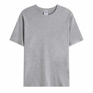 T-shirt pour homme à manches courtes, col rond, coupe classique, imprimé, tricoté, anti-rétrécissement, de haute qualité, 190g - Product Image 4