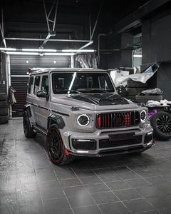 Kit de carrosserie en fibre de carbone sèche en matériau PP pour <span class=keywords><strong>mercedes</strong></span>-benz classe G W464 2019-2024 mise à niveau vers la série B G900 Rocket Style - Product Image 4