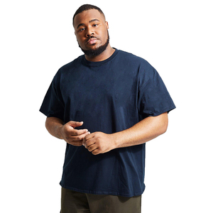 Rapide personnalisé 300gsm lourd 100% coton surdimensionné mode goutte épaule hommes t-shirt sport chemise été Streetwear - Product Image 2