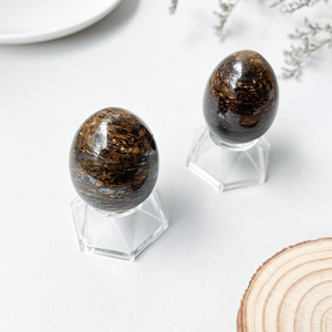 บรอนไซต์ไข่คริสตัลบำบัดธรรมชาติสำหรับตกแต่งบ้านและปรับสมดุลพลังงานจากผู้ผลิตที่เชื่อถือได้ - Product Image 3