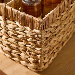 ตะกร้าเก็บของในบ้านทำจากผักตบชวา ตะกร้าเก็บของแฮนด์เมด ขายส่ง เป็นมิตรกับสิ่งแวดล้อม ผลิตในเวียดนาม - Product Image 4