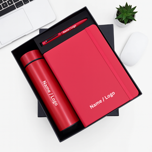 Set de Regalo Ejecutivo Personalizado para Negocios, Incluye Botella, Bolígrafo y Agenda, para Oficina o Regalos Corporativos - Product Image 1