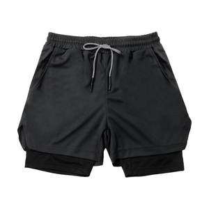 Doublure de short de sport pour homme, entraînement, course, musculation, entraînement, Fitness - Product Image 4