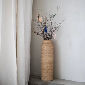 Florero de mimbre natural para decoración del hogar, floreros de lujo para centros de mesa, bodas, fiestas y eventos - Product Image 4