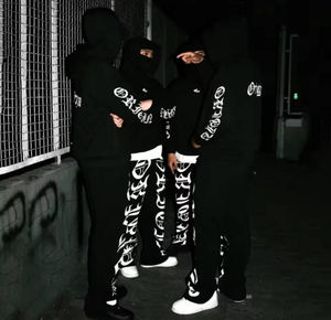 ชุดวอร์มพิมพ์ลายแบบถ่ายโอนความร้อน น้ำหนักเบา เป็นมิตรกับสิ่งแวดล้อม ทรงปกติ สไตล์ฮาราจูกุ สำหรับฤดูหนาว ชุดสองชิ้น สไตล์วายทูเค ลำลอง แห้งเร็ว - Product Image 4