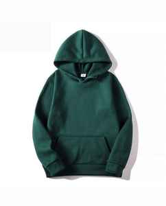 Sudaderas con capucha y sudaderas personalizadas OEM para mujer y hombre de gran tamaño bordado de icono liso en blanco bordado de soporte - Product Image 2