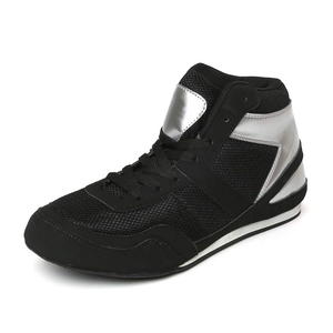 รองเท้าฝึกมวย MMA,รองเท้าแข่งขันมวยแบบมืออาชีพมีโลโก้แบบกำหนดเอง - Product Image 1