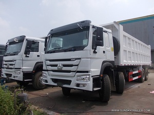 Camion à benne basculante diesel automatique de qualité supérieure, usage industriel intensif, 8x4, conduite à droite, 12 roues - Product Image 5