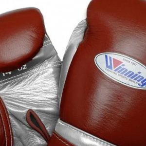 Gants de boxe professionnels en cuir marron argenté avec fermeture velcro au poignet, pour l'entraînement et le sparring, pour hommes et femmes - Product Image 5