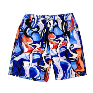 Pantalones Cortos Deportivos de Malla para Hombre, Talla Grande, Estilo Casual de Verano, Cintura Elástica, Tejido de Punto, Diseño Personalizable por Sublimación, Secado Rápido - Product Image 4