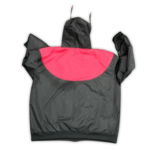 Chaqueta cortavientos impermeable Vintage reflectante de poliéster personalizado para hombre chaqueta de hombre de estilo Streetwear de colores contrastantes - Product Image 2