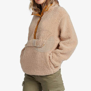 เสื้อสเวตเตอร์สวมหัวขนแกะเชอร์ปาสำหรับผู้หญิงสินค้าออกใหม่ลำลองใส่ออกกำลังกายในฤดูหนาว - Product Image 3