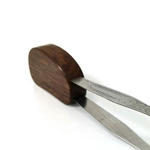 Ensemble de couverts de table Viking forgés à la main, style médiéval, finition mate, cuillère, fourchette, couteau - Product Image 1