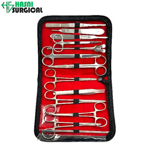 Kit de chirurgie mineure Hasni personnalisé OEM ensemble d'instruments chirurgicaux dernière conception source d'alimentation manuelle matériau en acier inoxydable - Product Image 5