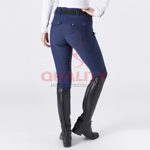 ถุงน่องสำหรับขี่ม้าผู้หญิงผ้าผ้ายืดยืดหยุ่นได้เพื่อการฝึกและความสบายในการขี่ม้า - Product Image 6