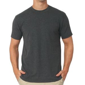 Alta calidad bajo OEM MOQ 100% algodón personalizado Unisex en blanco liso camisetas personalizadas para hombres/mujeres diseñe su propia camiseta - Product Image 1