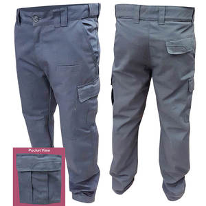Pantalones de seguridad de calle de ajuste relajado a precio barato, pantalones de seguridad de talla grande transpirables personalizados de alta fabricación para hombres - Product Image 1
