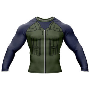 Camiseta Deportiva para Hombre de la Mejor Fabricación, Cómoda, Transpirable, de Color Sólido, Talla Grande para Gimnasio, Anti-UV, Alta Calidad 2025 - Product Image 1