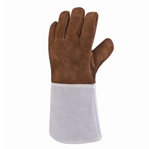 Gants de soudage de haute qualité, protection au travail, meilleure sécurité, fabrication sur mesure, faible MOQ, gants de soudage à vendre - Product Image 1