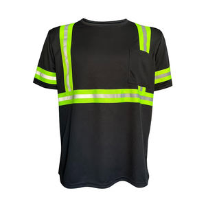Wholesale High Quality Hi Vis T Shirts Tops <b>Reflective</b> <b>Safety</b> T Shirts <b>Safety</b> <b>Clothing</b> - Product Image 1