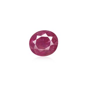 Rubis naturel 3,66 carats, pierre précieuse brute, facettée, taille émeraude, taille coussin, taille poire, marron, minéral, créé en laboratoire - Product Image 1