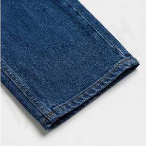 Pantalones Vaqueros de Pierna Ancha de Cintura Alta Estilo Retro para Mujer, Corte Regular con Frente Plano, Pantalones Casuales Sexys con Rasgaduras, Estilos al por Mayor - Product Image 6