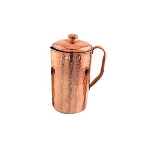 American Style Premium Quality Copper <b>Water</b> and Juice <b>Jug</b> With Handle Drink Ware Utility Items Home and Wedding Use - Product Image 6