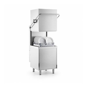 Lave-vaisselle professionnel autonome à capot en acier inoxydable, équipement de lavage de plaques, appareil électrique de nettoyage de vaisselle pour hôtel - Product Image 1