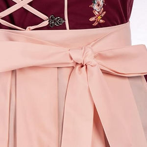 100% coton manches courtes Oktoberfest Dirndl robe Unique conception OEM Mini Style bavarois prix de gros à faible coût robes décontractées - Product Image 6