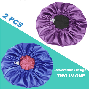 หมวกผ้าซาตินคลุมผมทำโลโก้ตามสั่งทำโลโก้ได้ตามต้องการ - Product Image 2