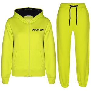 Combinaison de jogging en molleton de coton Slim Fit pour femmes avec capuche Sweat à capuche d'hiver pour dames - Product Image 2