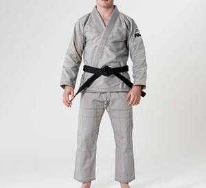 Robuste BJJ Gi Uniforme Hiver Formation Épais Durable Coton Renforcé Col Triple Couture Arts Martiaux Jiu Jitsu Costume - Product Image 2