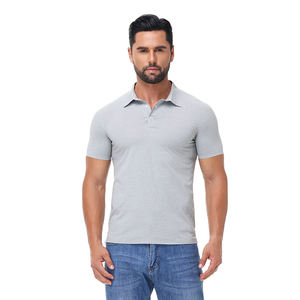 Personalización de Fábrica de Camisetas Polo de Manga Corta sin Costuras para Hombre, Resistentes a los Rayos UV, Tejido de Secado Rápido - Product Image 2