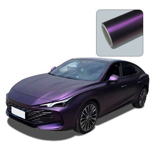 <span class=keywords><strong>Film</strong></span> Ppf couleur Tpu Ultra Satin métallique Pinot <span class=keywords><strong>Noir</strong></span> violet anti-rayures <span class=keywords><strong>Film</strong></span> de protection de peinture de voiture auto-cicatrisant - Product Image 1