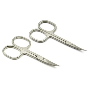 Tijeras para cutículas de Venta caliente Tijeras curvas para cutículas Tijeras para cejas para manicura - Product Image 3