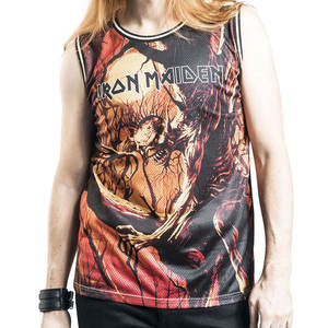 Débardeur sans manches pour hommes en coton/polyester doux et extensible respirant à séchage rapide logo de couleur personnalisable pour les entraînements de course à pied - Product Image 5