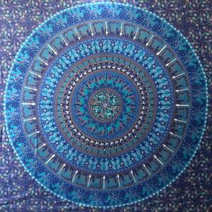 Tapiz de Mandala Hippie de elefante, colgante de pared para dormitorio y sala de estar, decoración de pared de la India, precio de fábrica - Product Image 2