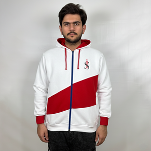 Sweat à capuche surdimensionné 100% coton, couleur unie tendance, logo brodé sur le devant, sweat à capuche personnalisé, basiques d'hiver - Product Image 1