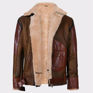 Chaqueta de Cuero para Hombre, Estilo Urbano, Muy Popular, Talla Personalizable, Logotipo Personalizable, Impermeable y Transpirable - Product Image 5