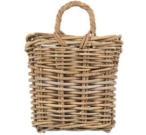 Panier mural en rotin naturel fait main, panier de rangement, vente en gros, écologique, fabriqué au Vietnam - Product Image 4